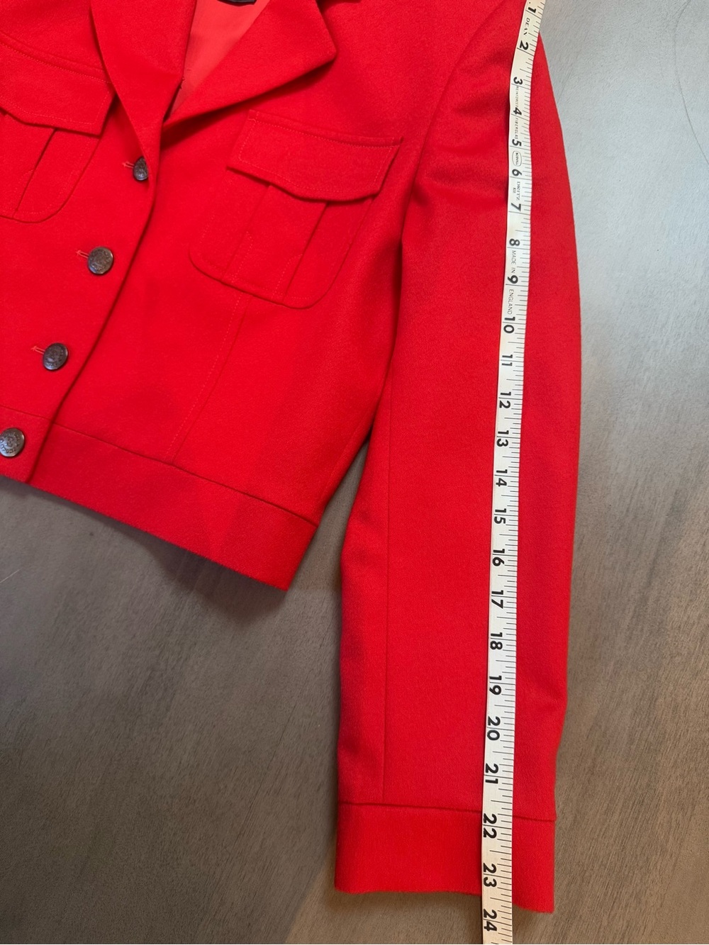 Vintage Escada Sport cropped jacket size 36 - 100% cashmere - Picture 6 of 6